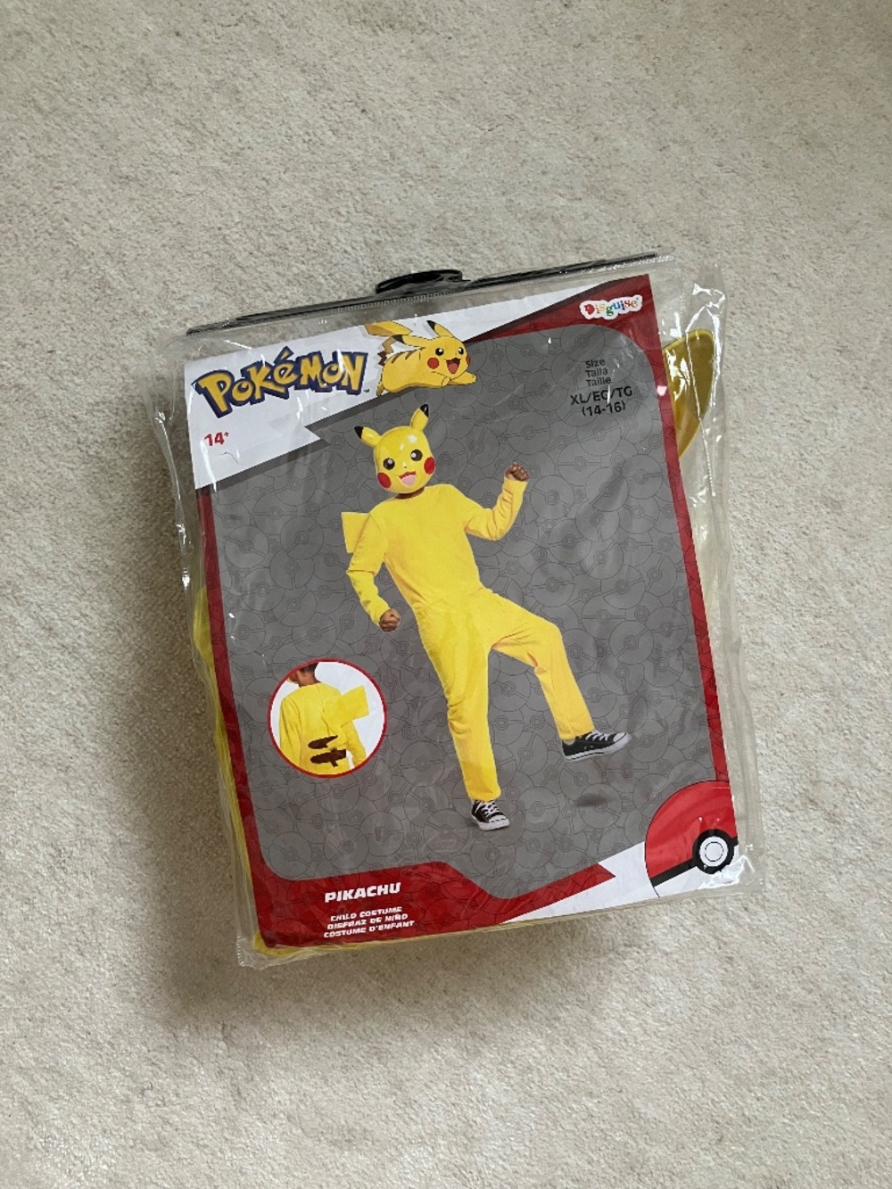 Disguise Pokemon Pikachu Costume